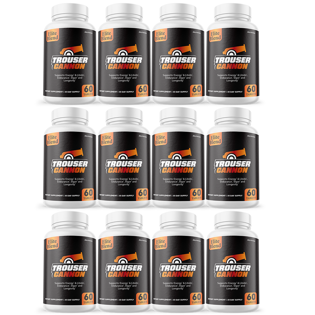 Trouser Cannon Advanced Male Health to Boost Libido and Endurance - 12 Bottles